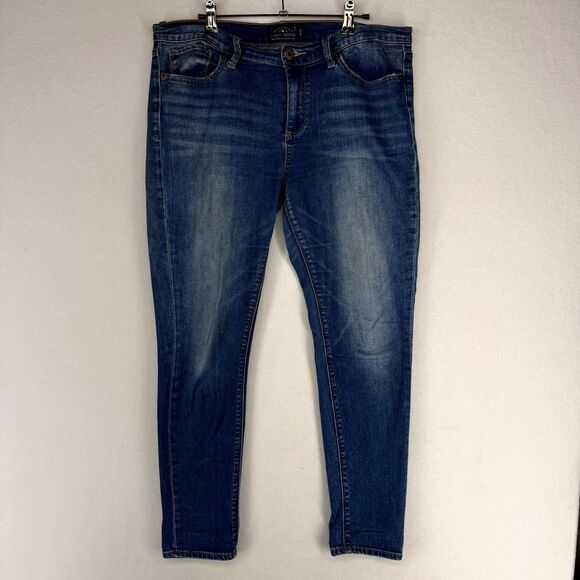 Lucky Brand Denim - Lucky Brand Brooke Skinny Denim Blue Jeans Womens Size 10/30